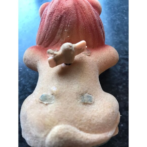 Vtg Knickerbocker Joy Of A Toy Wind Up Felt Lion Made In Japan 4 1/2" - Picture 4 of 10